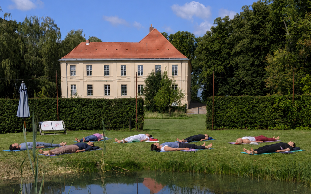 Atemreise im Schlossgarten Schwante